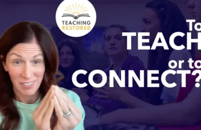 E18: The Value of Connection When Teaching